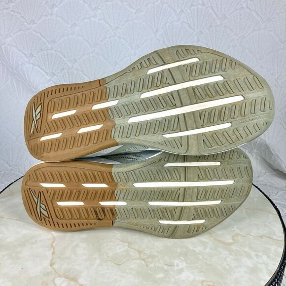 Reebok Nanoflex TR 2.0 Cross Trainer Sneakers 6.5 Sea Spray/White Athletic Shoes - Picture 11 of 12